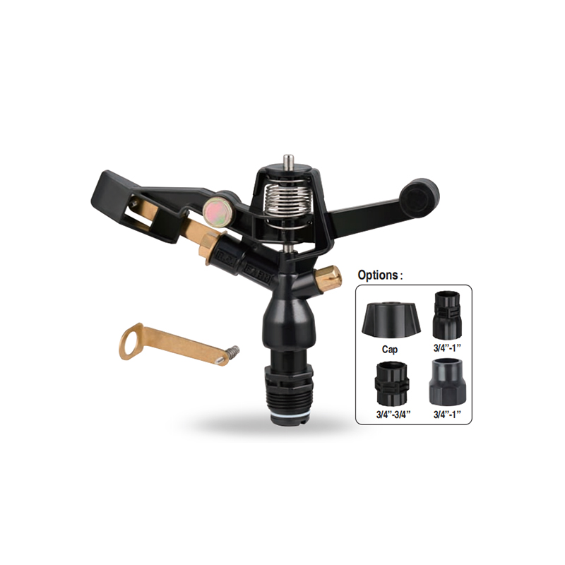 DC-S12-1(RC-160-N) POM landbruksvanningssprinkler med messingdyser