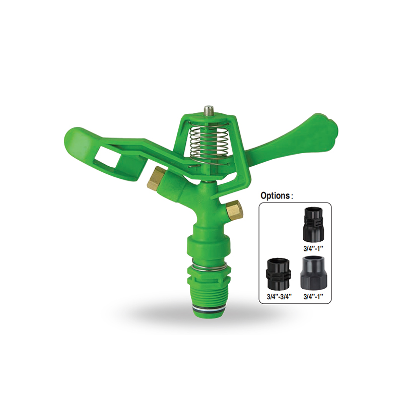 DC-S20 POM Landbruksvanningssprinkler med metalldyser